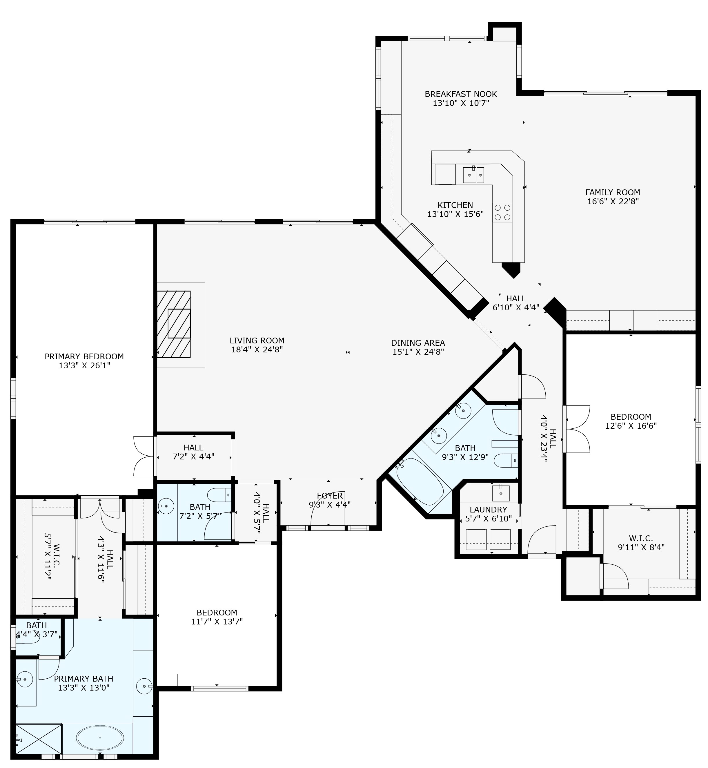 Free CubiCasa floor plans offered for all real estate photography packages.